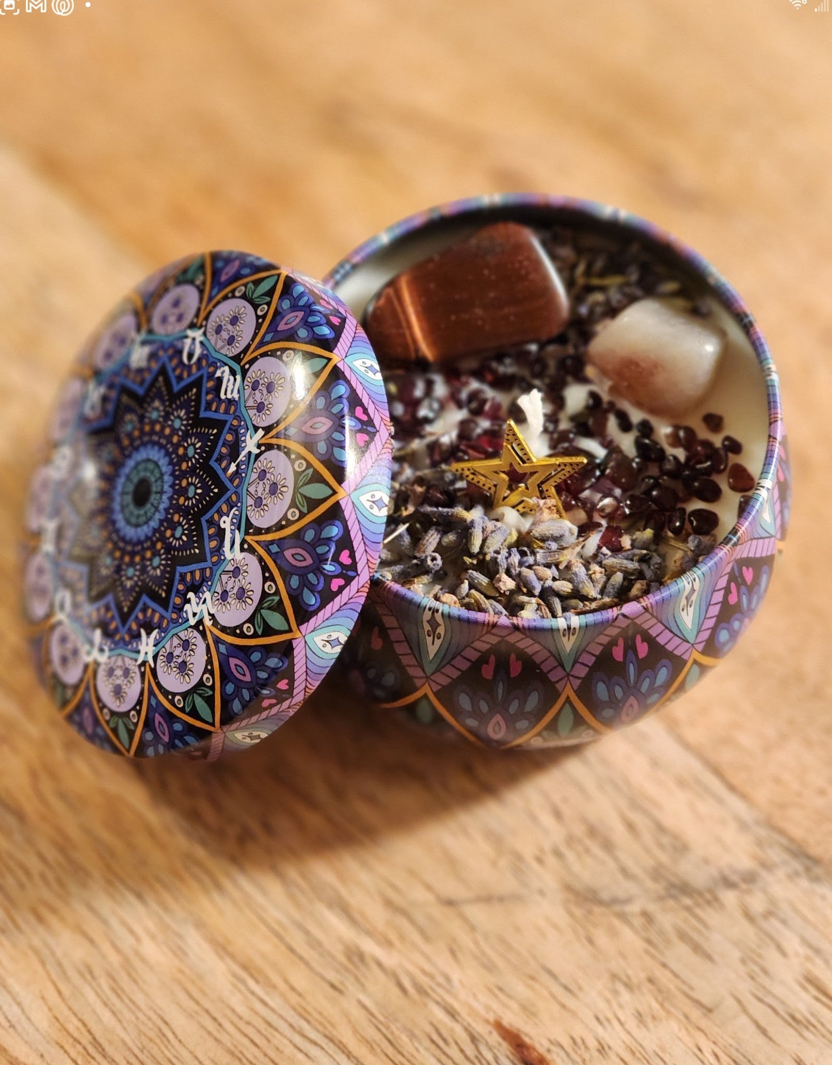 Zodiac intention candle 3 oz