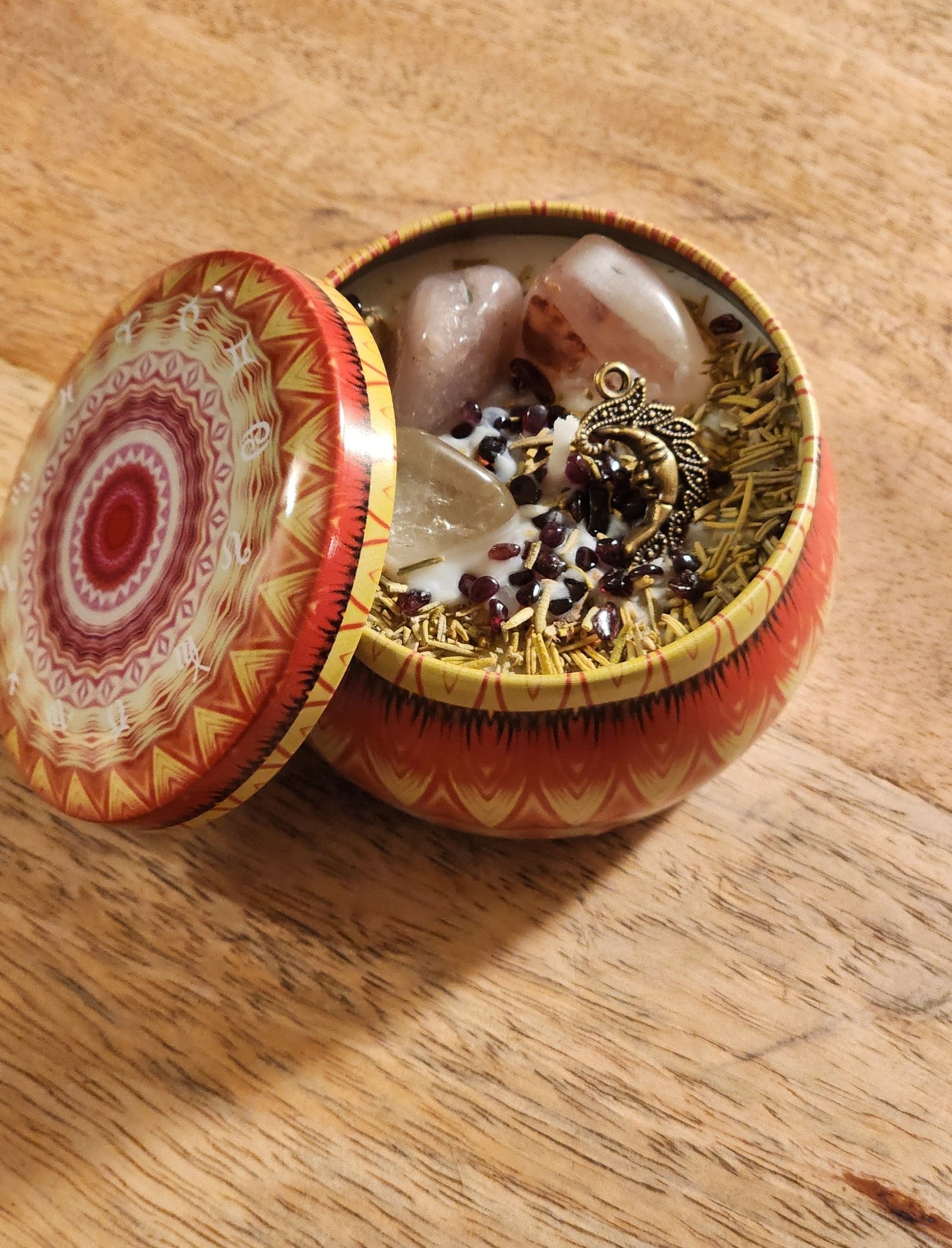 Zodiac intention candle 3oz